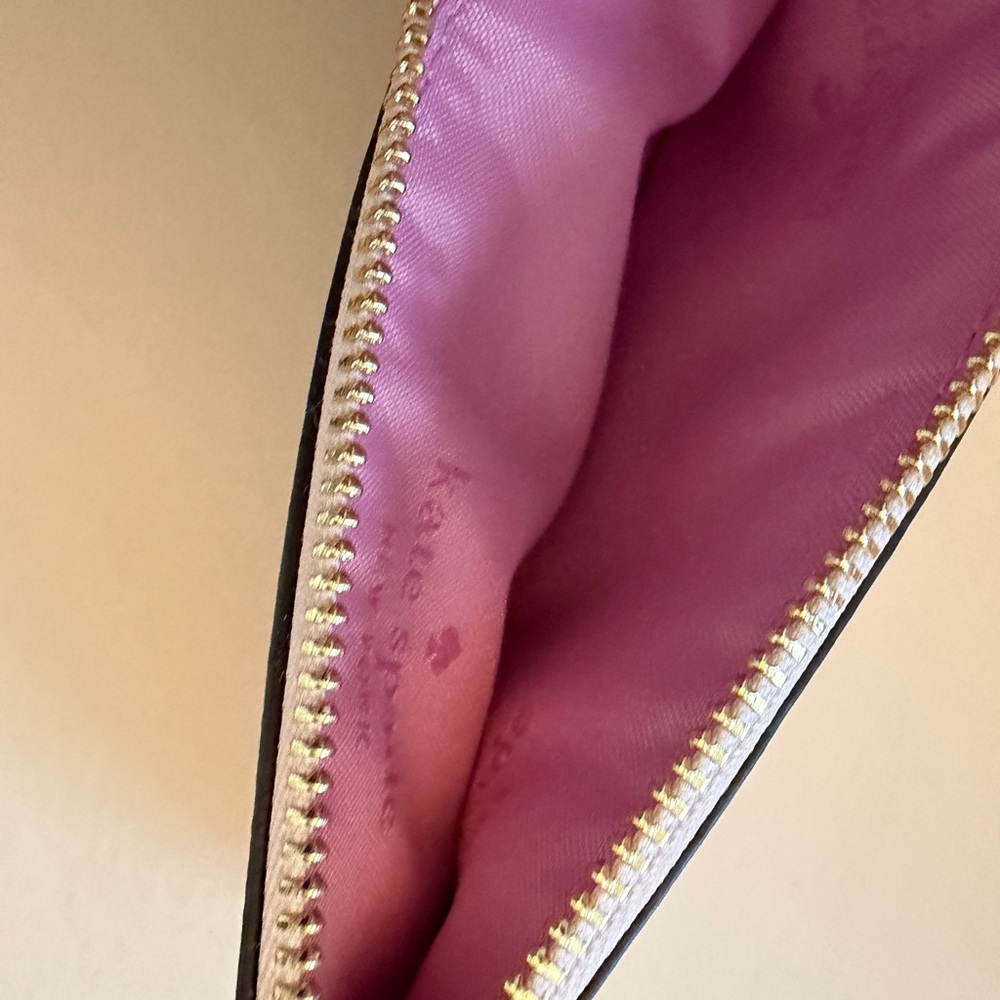 Kate Spade Pink Satchel with Heart Accents - Picture 8 of 8